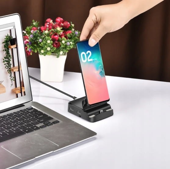 STACJA DOKUJĄCA 8w1 SAMSUNG DEX USB-C HDMI 4K HUB - zdjęcie 5