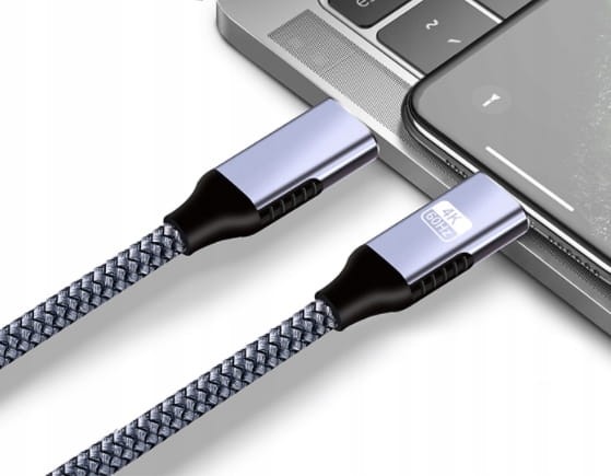 KABEL Thunderbolt 3 USB-C 4K 60HZ 10GB 100W AV 2M - zdjęcie 5