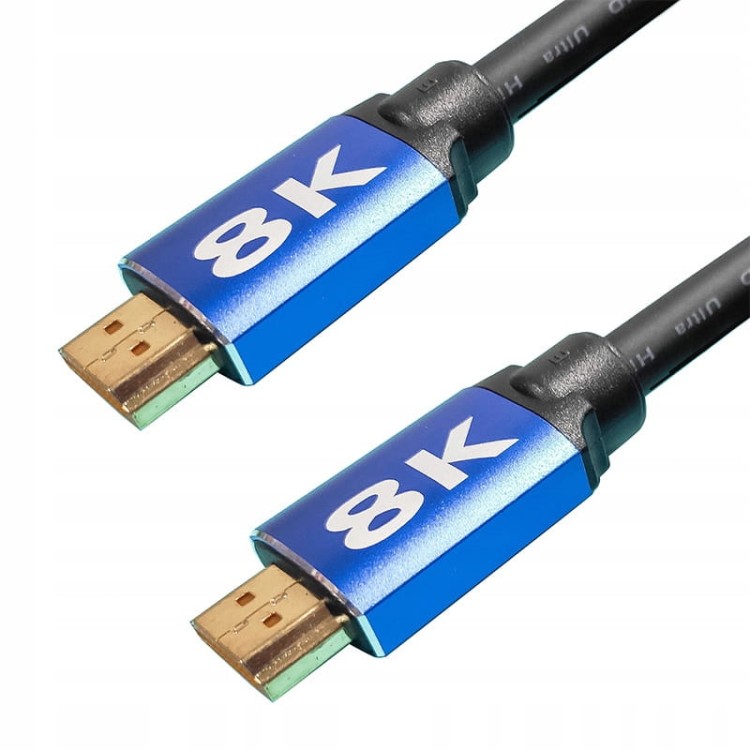 KABEL HDMI 2.1 8K 4K 120Hz ZENWIRE ULTRA HD 1M - zdjęcie 3