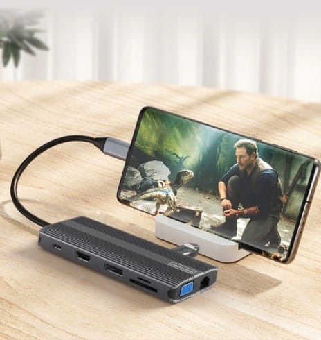 ADAPTER HUB 12w1 zenwire - zdjęcie 4